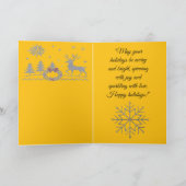 Christmas Decorative Card Feestdagen Kaart (Binnen)