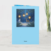 Christmas Decorative Card Feestdagen Kaart (Achterkant)