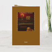 Christmas Decorative Card Feestdagen Kaart (Achterkant)