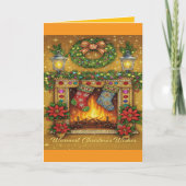 Christmas Decorative Card Feestdagen Kaart (Voorkant)