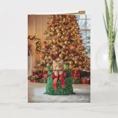 Christmas Decorative Card Feestdagen Kaart (Voorkant)