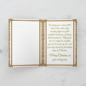 Christmas Decorative Card Feestdagen Kaart (Binnen)