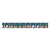 Christmas Decorative Ribbon, Elf  Grosgrain Lint (Voorkant)