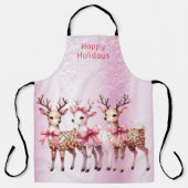 Christmas Deer Holiday Schort (Voorkant)
