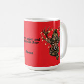 Christmas deer Mug Koffiemok (Voorkant rechts)
