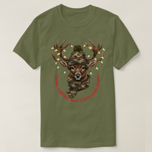 Christmas deer T-Shirt (Design voorkant)