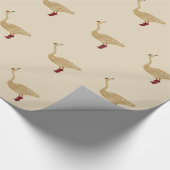 CHRISTMAS DELIVERY GOOSE CADEAUPAPIER (Hoek)