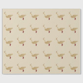 CHRISTMAS DELIVERY GOOSE CADEAUPAPIER (Vlak)