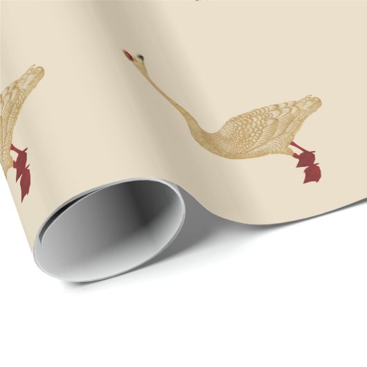 CHRISTMAS DELIVERY GOOSE CADEAUPAPIER (Rol Hoek)