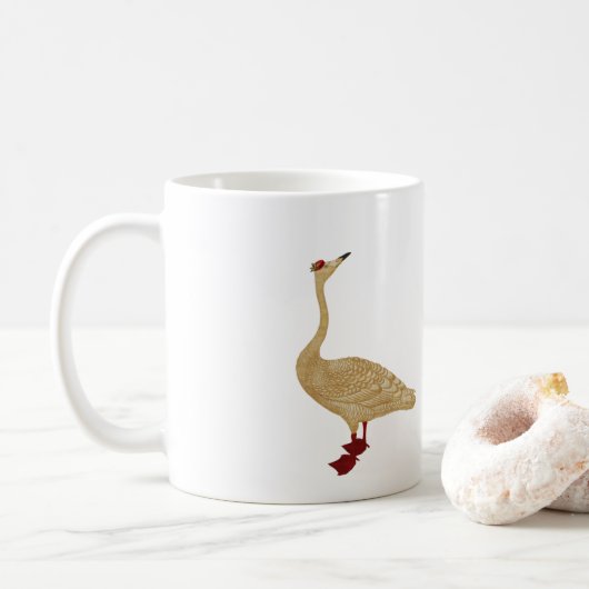 CHRISTMAS DELIVERY GOOSE KOFFIEMOK (Met donut)