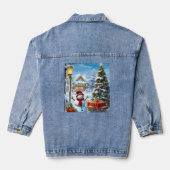 Christmas Denim Jacket (Achterkant)