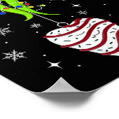 Christmas Dental Squad Cute Dentist Dental Hygieni Poster (Hoek)