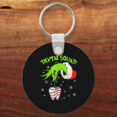 Christmas Dental Squad Cute Dentist Dental Hygieni Sleutelhanger (Voorkant)