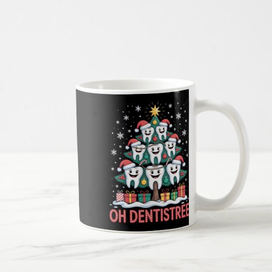 Christmas Dental Squad Oh Dentistree Koffiemok (Rechts)