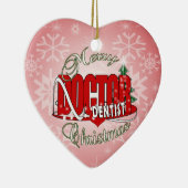 CHRISTMAS DENTIST KERAMISCH ORNAMENT (Rechts)