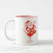 christmas design- coffee mug  tweekleurige koffiemok (Links)