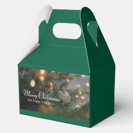 Christmas design favor boxes bedankdoosjes