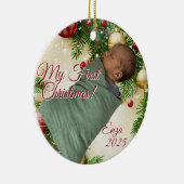 Christmas Design Keramisch Ornament (Rechts)