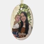 Christmas Design Keramisch Ornament (Links)