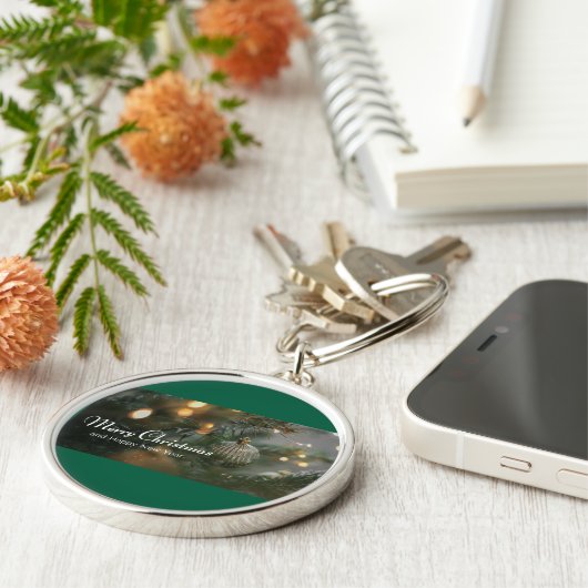 Christmas design Keychain  (Zijkant)