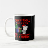 Christmas Dinner Toilet Clogging Chamon _ Funny Ch Koffiemok (Links)