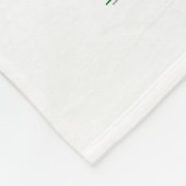 Christmas Dinosaur Birthday Party Gift Fleece Deken (Hoek)