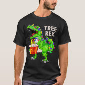 Christmas Dinosaur Shirt Tree Rex Pajamas Xmas Men (Voorkant)
