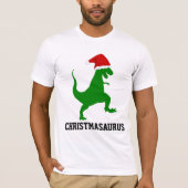 CHRISTMAS DINOSAUR T-Shirts (Voorkant)