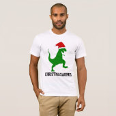CHRISTMAS DINOSAUR T-Shirts (Voorkant volledig)