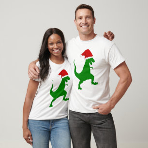 CHRISTMAS DINOSAUR T-Shirts