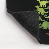 Christmas Dinosaur Tree Rex Pajamas Men Boys Kids Muismat (Hoek)