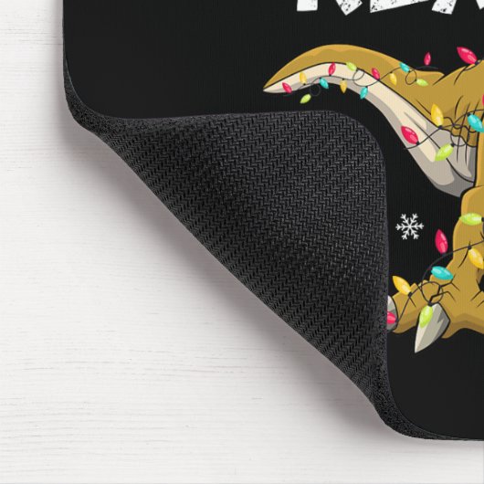 Christmas Dinosaur Tree Rex Pajamas Men Boys Kids  Muismat (Hoek)