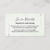 Christmas Discount Card – Festive Holiday Savings Kortingskaartje (Achterkant)