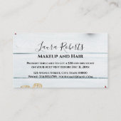 Christmas Discount Card – Festive Holiday Savings Kortingskaartje (Achterkant)