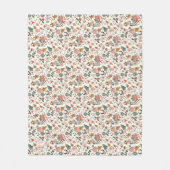 Christmas Ditsy Doodles Fleece Deken (Voorkant)