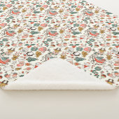 Christmas Ditsy Doodles  Sherpa Deken (3/4)