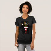 "Christmas Diva" met cadeaus II T-shirt (Voorkant volledig)