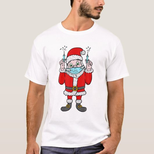 Christmas Doctor Santa Claus T-shirt (Voorkant)