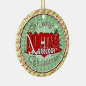CHRISTMAS DOCTOR UROLOGY UROLOGIST KERAMISCH ORNAMENT (Rechts)