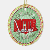 CHRISTMAS DOCTOR UROLOGY UROLOGIST KERAMISCH ORNAMENT (Links)
