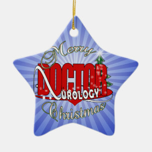CHRISTMAS DOCTOR UROLOGY UROLOGIST KERAMISCH ORNAMENT