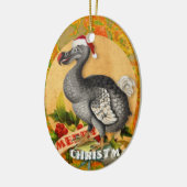 Christmas Dodo Bird Keramisch Ornament (Links)