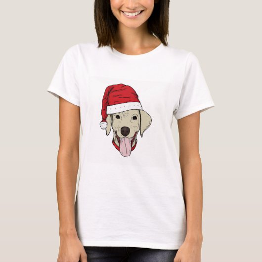 Christmas Dog Collection Design T-Shirt (Voorkant)