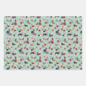 CHRISTMAS DOG CUTENESS INPAKPAPIER VEL (Voorkant)