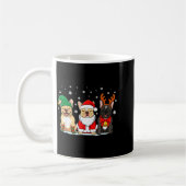 Christmas Dog French Bulldog Xmas Dog Lover Men Wo Koffiemok (Links)