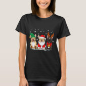 Christmas Dog French Bulldog Xmas Dog Lover Men Wo T-shirt (Voorkant)