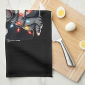 Christmas Dog French Bulldog Xmas Frenchie Men Wom Theedoek (Quarter Fold)