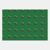 christmas dog inpakpapier vel (Voorkant 2)