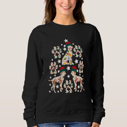 Christmas Dog quote Dog cool Christmas Trui (Voorkant)