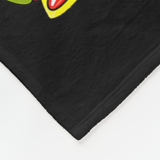 Christmas Dog Santa Clause Pug Puppy X-mas Fleece Deken (Hoek)